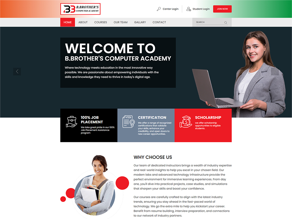 UI/UX Design B.Brother's Computer Academy